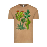 Watercolor Cactus Bundle Preview Vintage Tee | Teevron