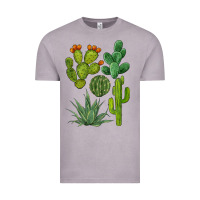 Vintage Zinc watercolor cactus bundle preview Vintage Tee - BarkalooDesign