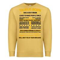 Antique Gold TAURUS FACTS Premium Sweatshirt - Bettercallsaul
