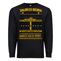 Black TAURUS FACTS Premium Sweatshirt - Bettercallsaul