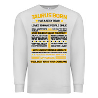 Dove Grey TAURUS FACTS Premium Sweatshirt - Bettercallsaul