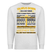 Oatmeal Heather TAURUS FACTS Premium Sweatshirt - Bettercallsaul