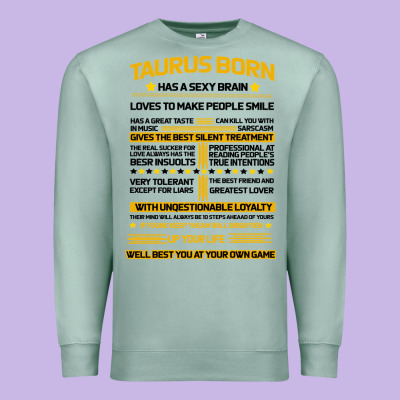 Taurus Facts Premium Sweatshirt Designed By Bettercallsaul