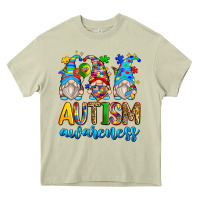 Mossy autism awareness gnomes Heavy Core Tee - Zillion Design Studio
