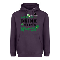 Plum Safety First Drink With A Nurse Heavyweight Hoodie - Bettercallsaul