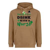 Toasted Coconut Safety First Drink With A Nurse Heavyweight Hoodie - Bettercallsaul