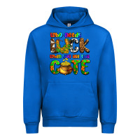 Cobalt Who needs luck when you are this cute Urban Hoodie - OliviaCreatesArt