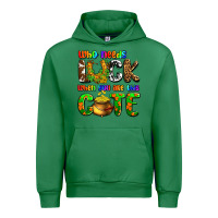 Emerald Who needs luck when you are this cute Urban Hoodie - OliviaCreatesArt