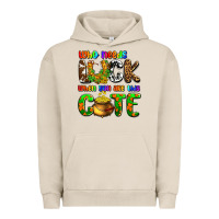Pigment French Oak Who needs luck when you are this cute Urban Hoodie - OliviaCreatesArt