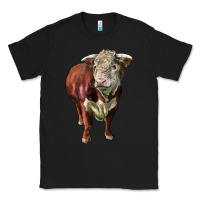 Black hereford bull face Classic Tee - LillyAllenDesigns
