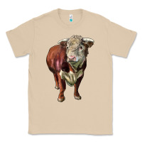 Mushroom hereford bull face Classic Tee - LillyAllenDesigns