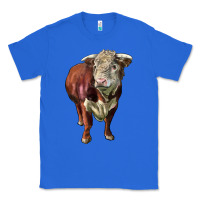 True Royal hereford bull face Classic Tee - LillyAllenDesigns