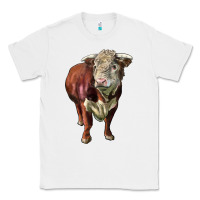 White hereford bull face Classic Tee - LillyAllenDesigns