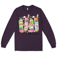 Plum teaching my favorite peeps Long Sleeve Tee - MaliasSmallBusiness