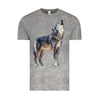 Cloud Rock wolf Vintage Tee - LillyAllenDesigns