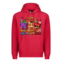 Cardinal Happy Hallothanksmas teeth Premium Hoodie - texasbilliewilder