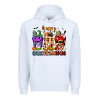 White Happy Hallothanksmas teeth Premium Hoodie - texasbilliewilder