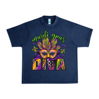 Navy mardi gras diva Urban Heavy Tee - Jasminsmagicworld