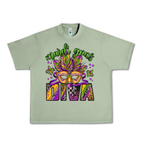 Oil Green mardi gras diva Urban Heavy Tee - Jasminsmagicworld