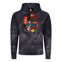 Cloud Black in a world full of princess be a chingona Vintage Hoodie - BundleAndBundleShop