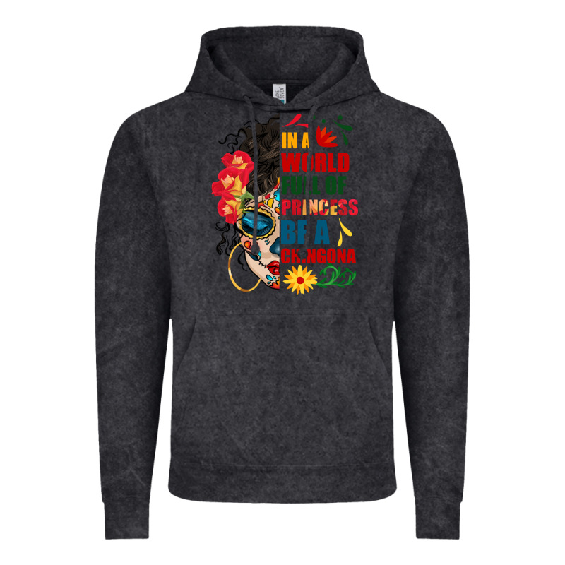 In A World Full Of Princess Be A Chingona Vintage Hoodie by BundleAndBundleShop | Teevron