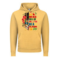 Vintage Mustard in a world full of princess be a chingona Vintage Hoodie - BundleAndBundleShop