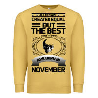 Antique Gold NOVEMBER Premium Sweatshirt - Bettercallsaul