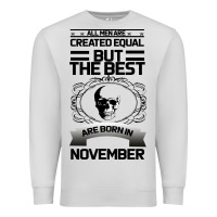 Dove Grey NOVEMBER Premium Sweatshirt - Bettercallsaul