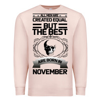 Pale Pink NOVEMBER Premium Sweatshirt - Bettercallsaul