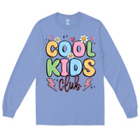 Colony Blue cool kids club Long Sleeve Tee - MaliasSmallBusiness