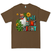 Cacao y'all aint right Premium Tee - AdoDesignShop