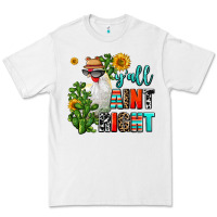 White y'all aint right Premium Tee - AdoDesignShop