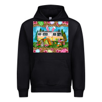 Black Easter Day camping Urban Hoodie - OliviaCreatesArt