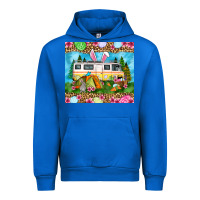 Cobalt Easter Day camping Urban Hoodie - OliviaCreatesArt
