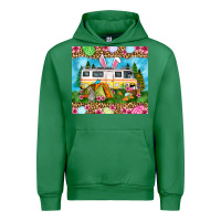 Emerald Easter Day camping Urban Hoodie - OliviaCreatesArt