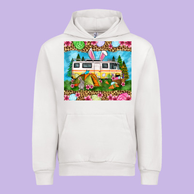 Easter Day Camping Urban Hoodie Designed By Oliviacreatesart