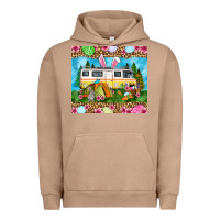 Pigment Burro Easter Day camping Urban Hoodie - OliviaCreatesArt