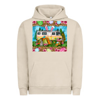 Pigment French Oak Easter Day camping Urban Hoodie - OliviaCreatesArt