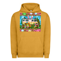 Pigment Peanut Butter Easter Day camping Urban Hoodie - OliviaCreatesArt