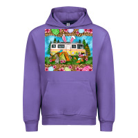 Tulip Easter Day camping Urban Hoodie - OliviaCreatesArt