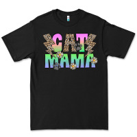 Black cat mama Premium Tee - CowhideDigitalArt