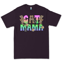 Plum cat mama Premium Tee - CowhideDigitalArt
