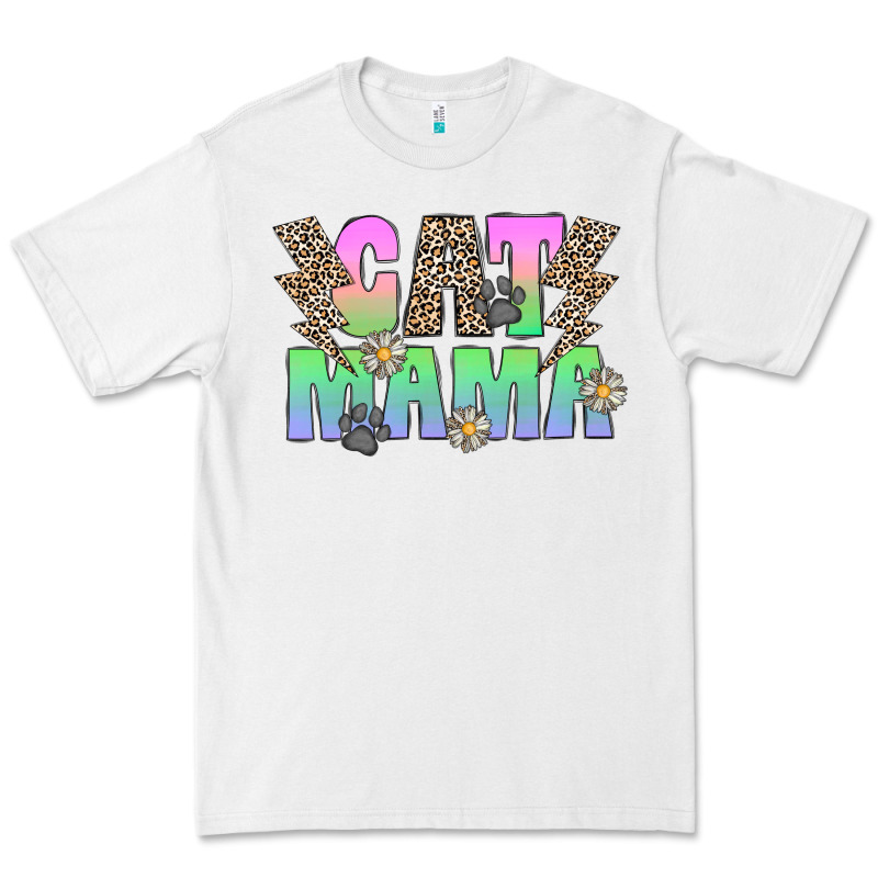 Cat Mama Premium Tee by CowhideDigitalArt | Teevron