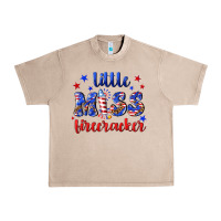 French Oak little miss firecracker Urban Heavy Tee - NancyCooperArtShop