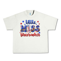 Pistachio little miss firecracker Urban Heavy Tee - NancyCooperArtShop