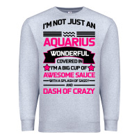 Heather Grey Aquarius Woman Premium Sweatshirt - Bettercallsaul