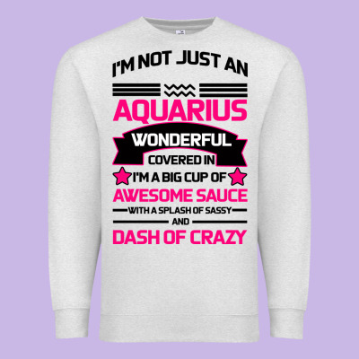 Aquarius Woman Premium Sweatshirt Designed By Bettercallsaul