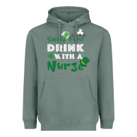 Sage Safety First Drink With A Nurse Heavyweight Hoodie - Bettercallsaul