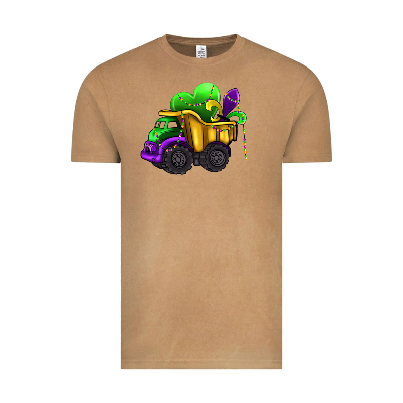 Loads Of Mardi Gras Truck Vintage Tee by AdoDesignShop | Teevron