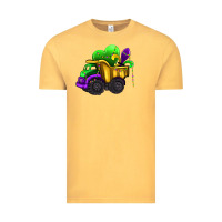 Vintage Mustard loads of mardi gras truck Vintage Tee - AdoDesignShop